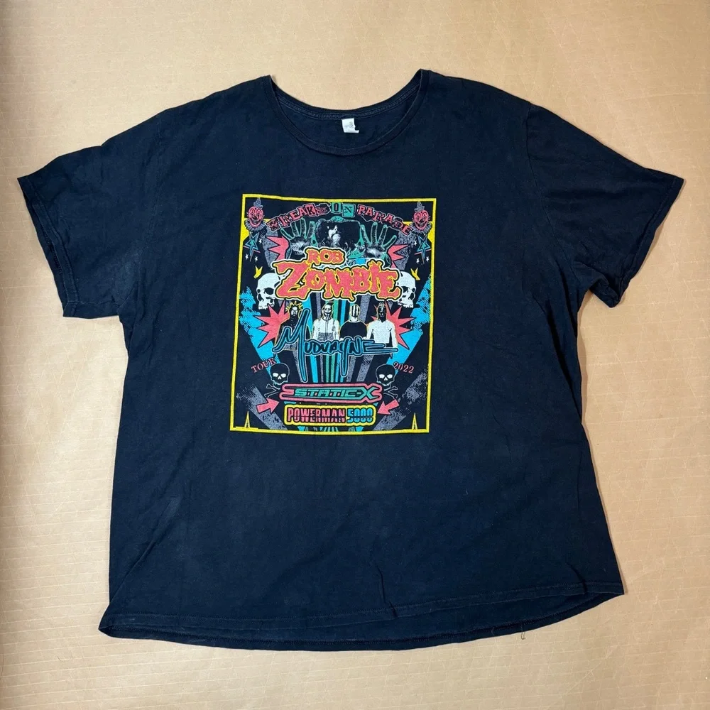 Rob Zombie 2022 tour‎ shirt 3XL